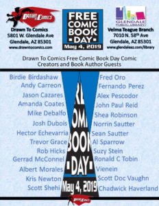 Free Comic Book Day 2019 artist list